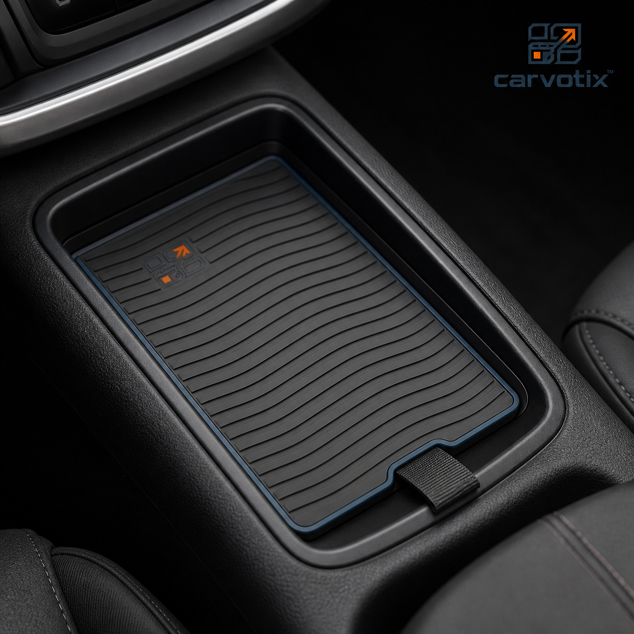 Carvotix™ ConsoleSlide Ribbed Utility Mat