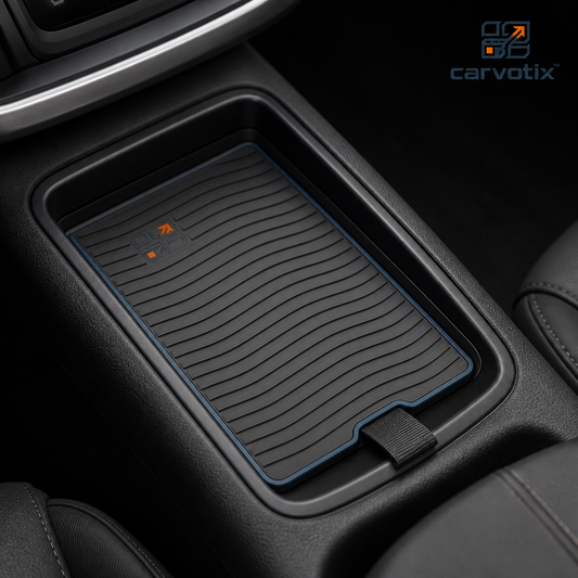 Carvotix™ ConsoleSlide Ribbed Utility Mat