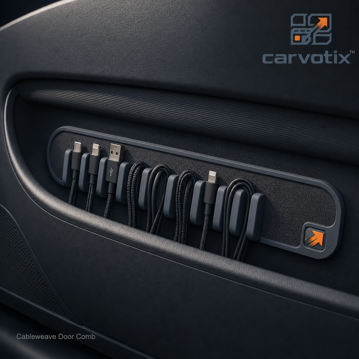Carvotix™ CableRail Interior Cord Organizer