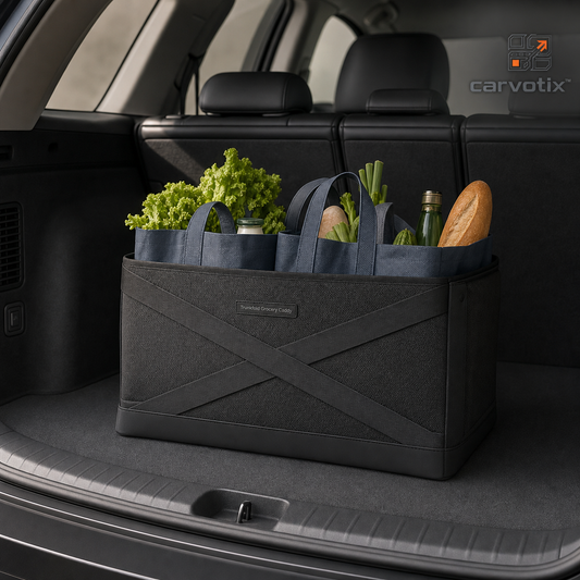 Carvotix™ GroceryGrid Collapsible Trunk Tote